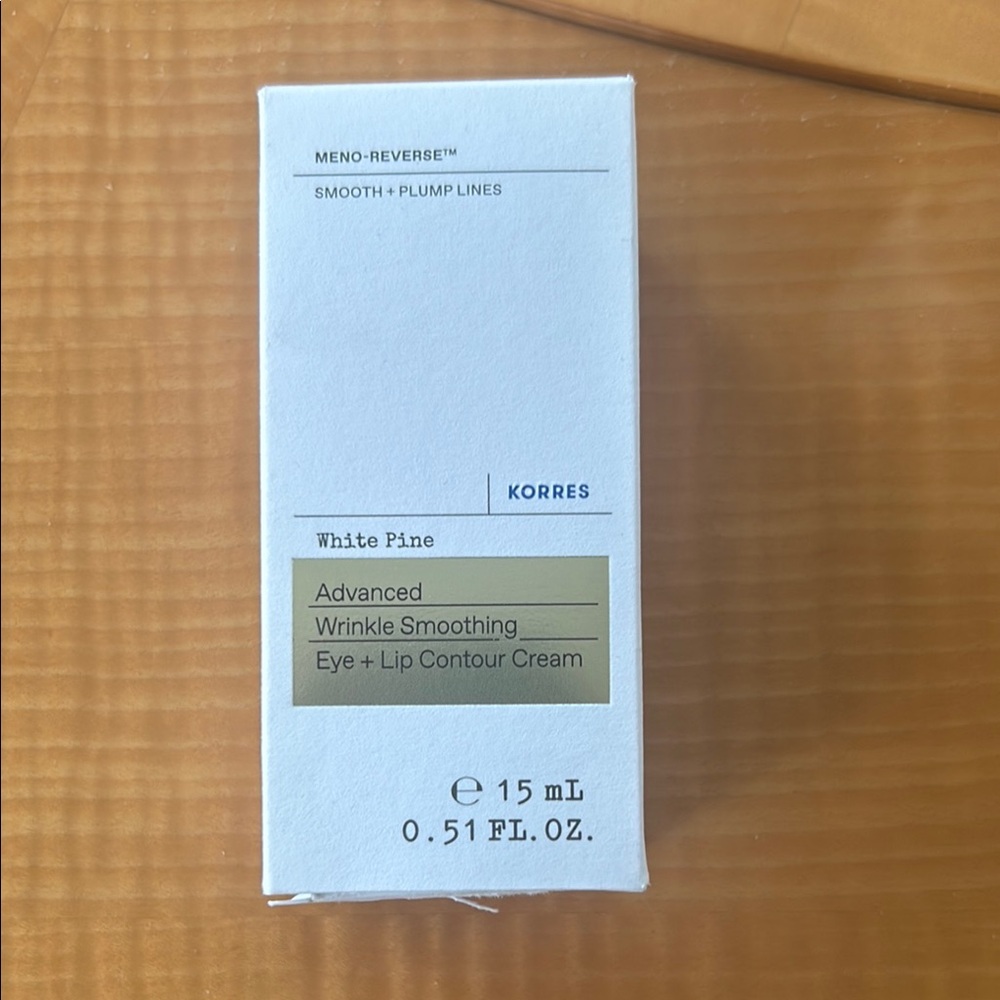 Korres White and Cream Eye Cream Skincare